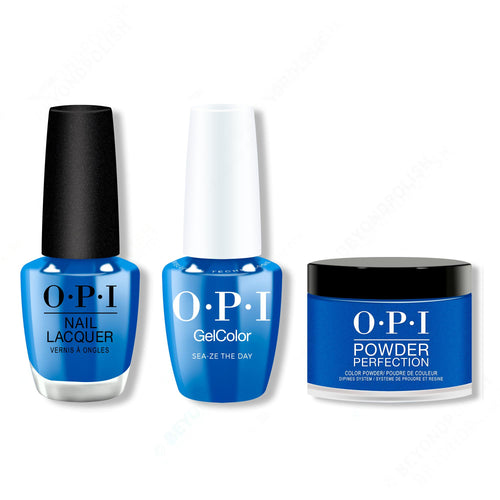 OPI - Gel, Lacquer & Dip Intelli-Gel Combo - Sea-Ze the Day