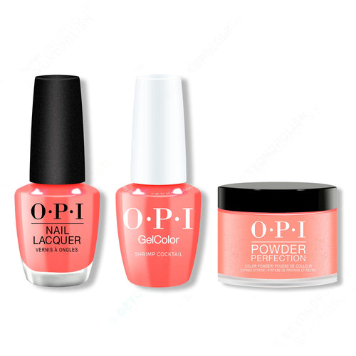 OPI - Gel, Lacquer & Dip Intelli-Gel Combo - Shrimp Cocktail - OPIcons Spring 2026