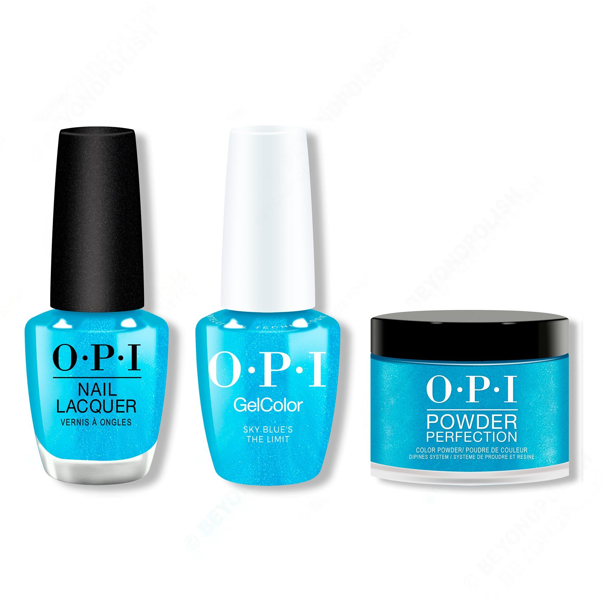 OPI - Gel, Lacquer & Dip Intelli-Gel Combo - Sky Blue's the Limit - Gel, Lacquer & Dip at Beyond Polish