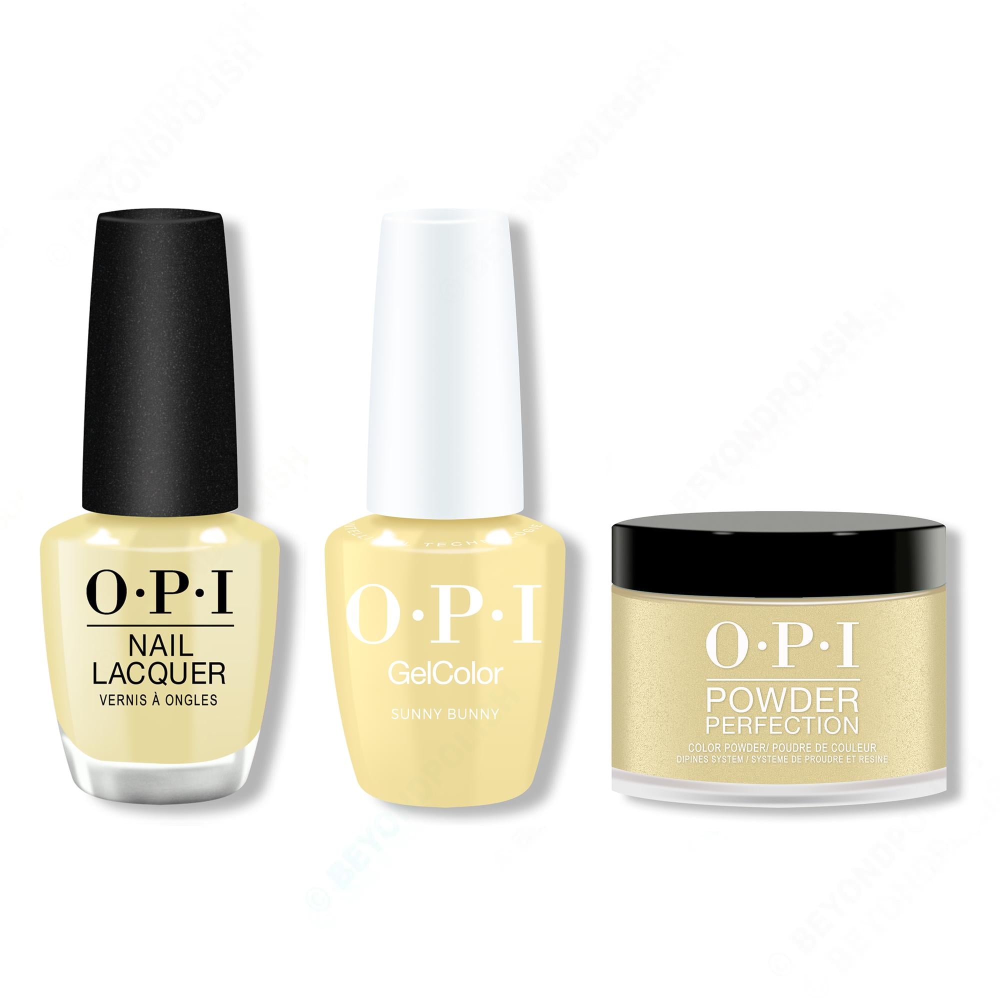 OPI - Gel, Lacquer & Dip Intelli-Gel Combo - Sunny Bunny - OPIcons Spring 2026 - Gel, Lacquer & Dip at Beyond Polish