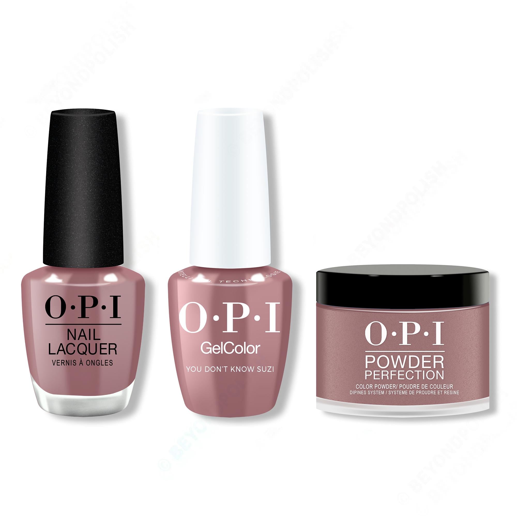 OPI - Gel, Lacquer & Dip Intelli-Gel Combo - You Don’t Know Suzi - OPIcons Spring 2026 - Gel, Lacquer & Dip at Beyond Polish
