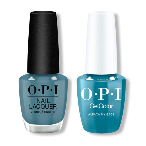 OPI - Gel & Lacquer Intelli-Gel Combo - Alpaca My Bags 0.5 Oz