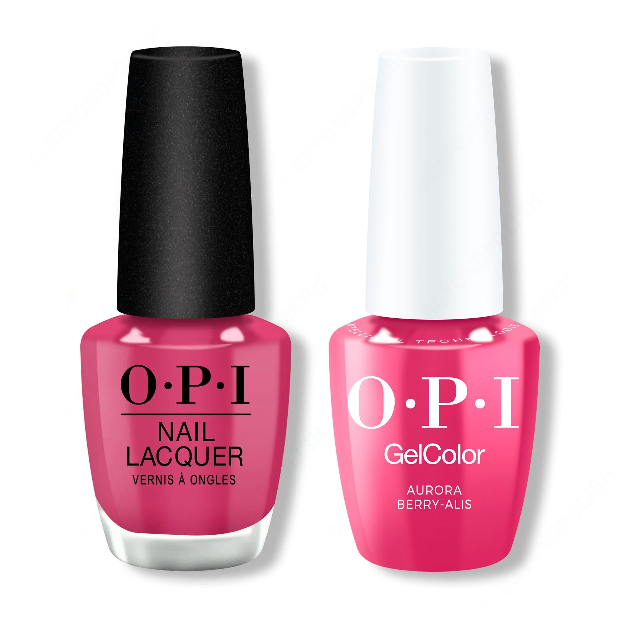 OPI - Gel & Lacquer Intelli-Gel Combo - Aurora Berry-Alis 0.5 Oz - Gel Polish at Beyond Polish