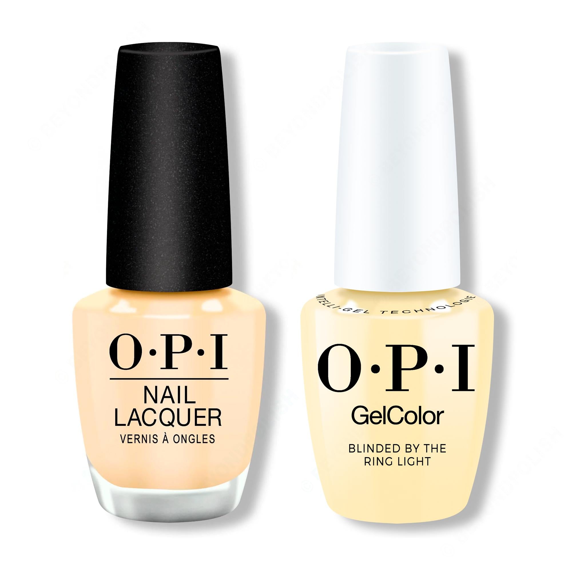 OPI - Gel & Lacquer Intelli-Gel Combo - Blinded By The Ring Light 0.5 Oz - Gel Polish at Beyond Polish