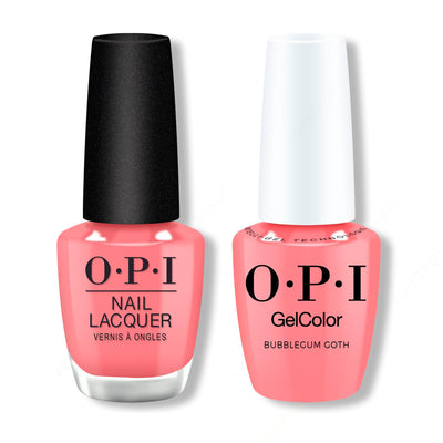 OPI - Gel & Lacquer Intelli-Gel Combo - Bubblegum Goth - Gel & Lacquer Polish at Beyond Polish