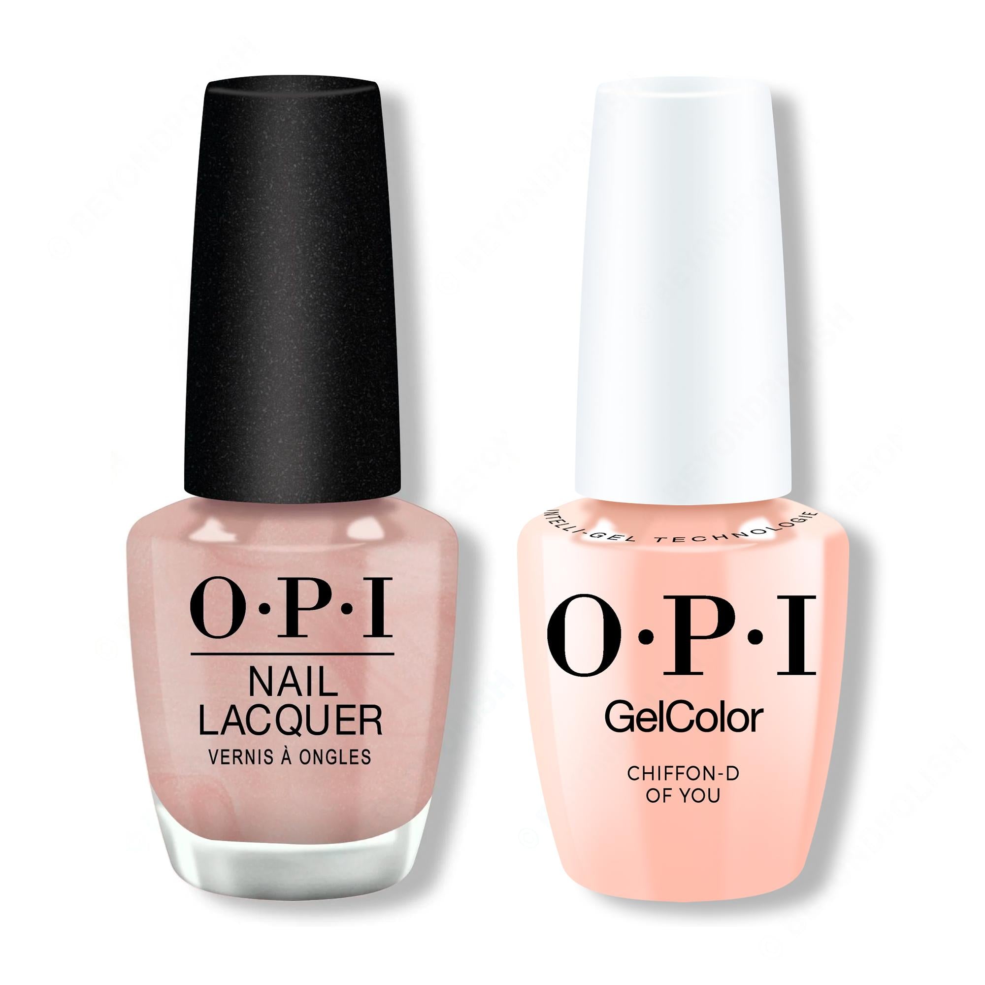 OPI - Gel & Lacquer Intelli-Gel Combo - Chiffon-D Of You 0.5 Oz - Gel Polish at Beyond Polish