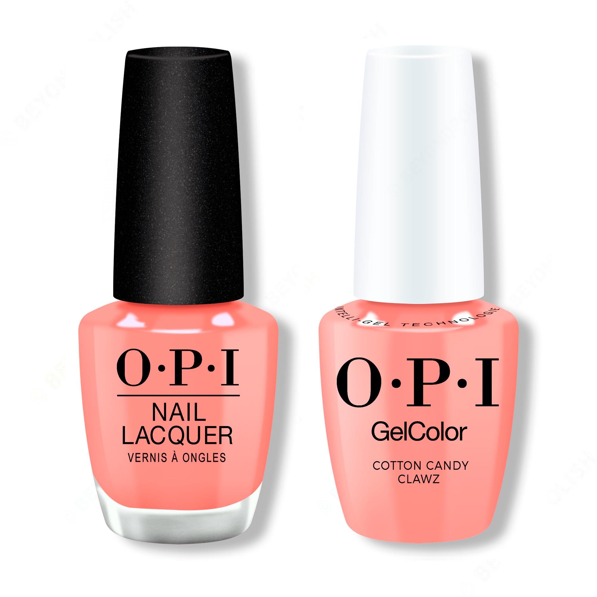 OPI - Gel & Lacquer Intelli-Gel Combo - Cotton Candied Clawz - Gel & Lacquer Polish at Beyond Polish
