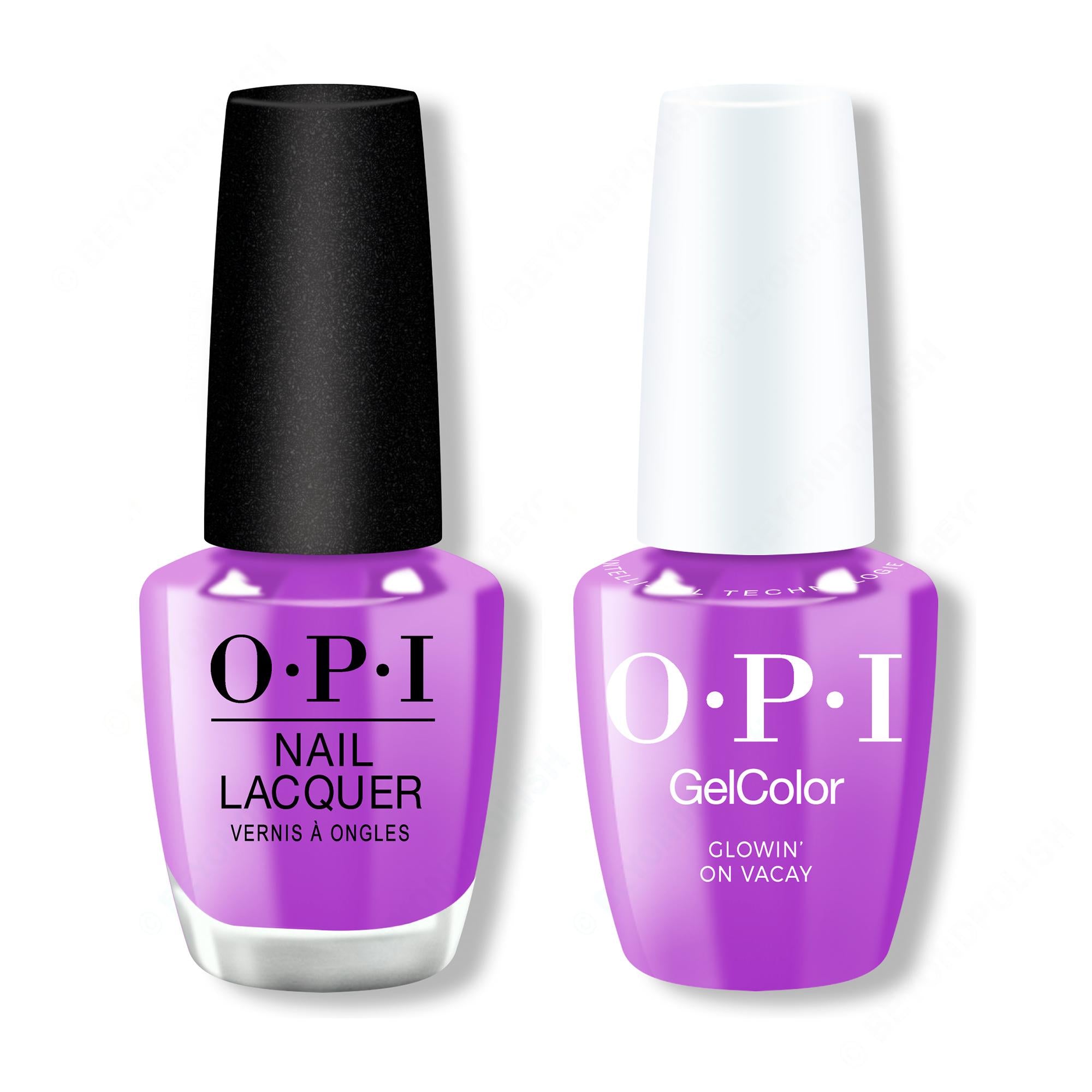 OPI - Gel & Lacquer Intelli-Gel Combo - Glowin' on Vacay - Gel & Lacquer Polish at Beyond Polish