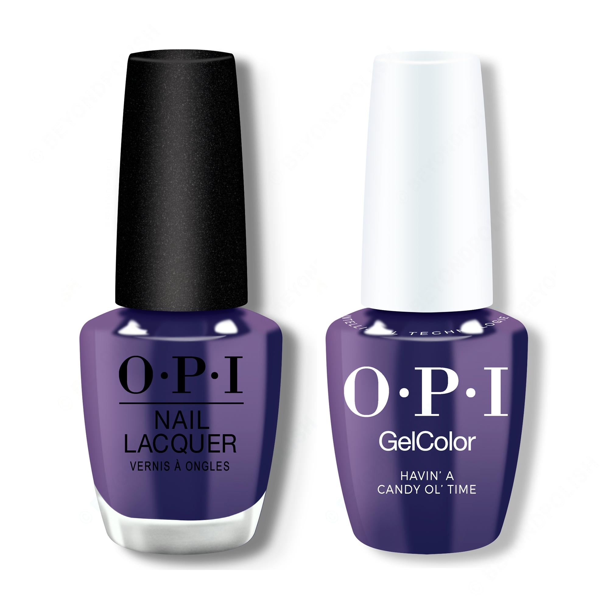 OPI - Gel & Lacquer Intelli-Gel Combo - Havin’ a Candy Ol’ Time - Gel & Lacquer Polish at Beyond Polish