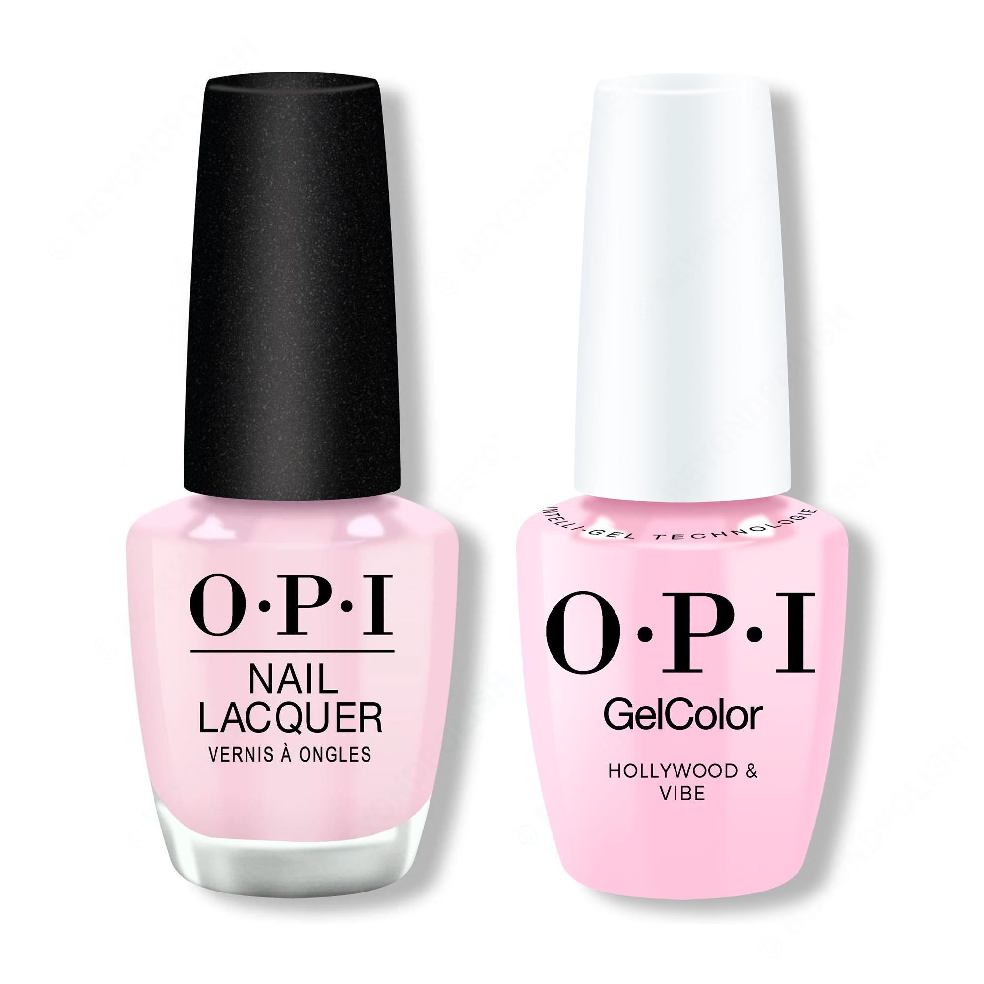 OPI - Gel & Lacquer Intelli-Gel Combo - Hollywood & Vibe 0.5 Oz - Gel Polish at Beyond Polish
