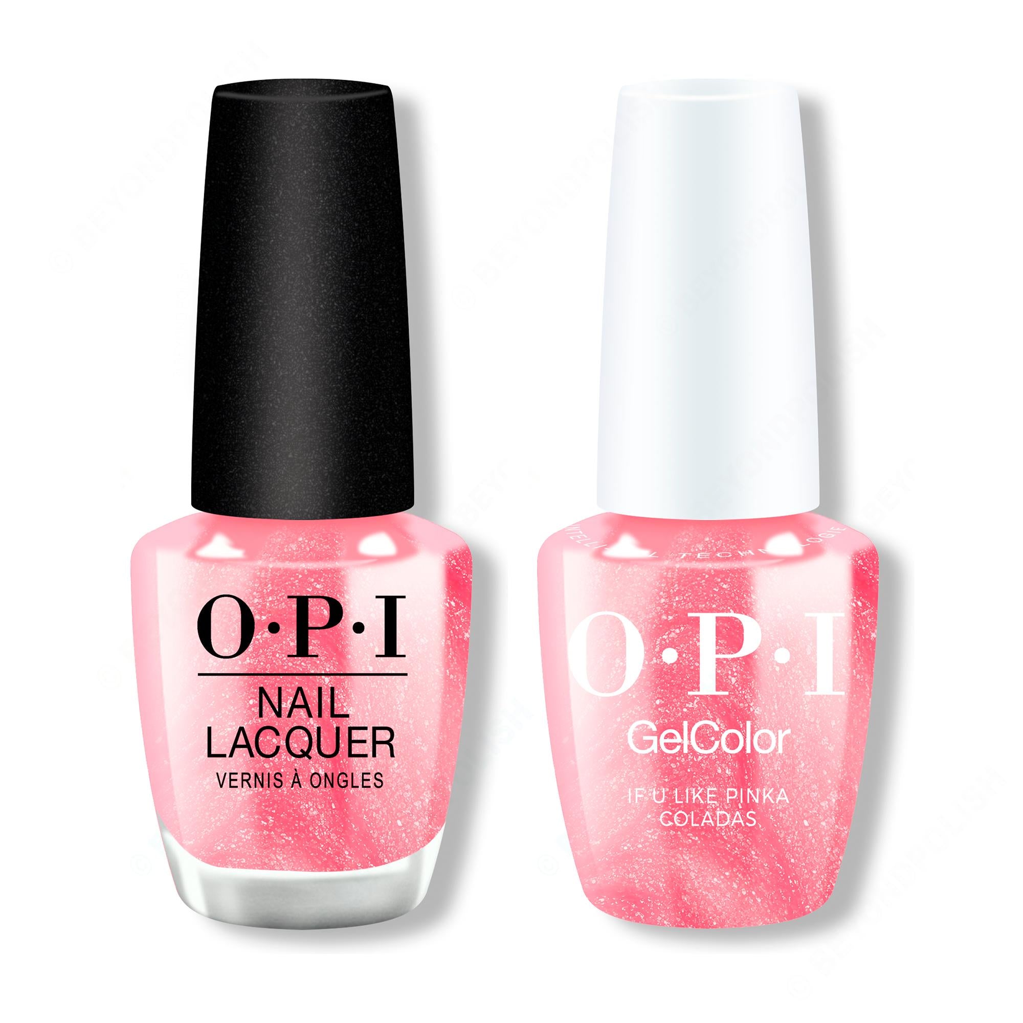 OPI - Gel & Lacquer Intelli-Gel Combo - If U like Pinka Coladas - Gel & Lacquer Polish at Beyond Polish