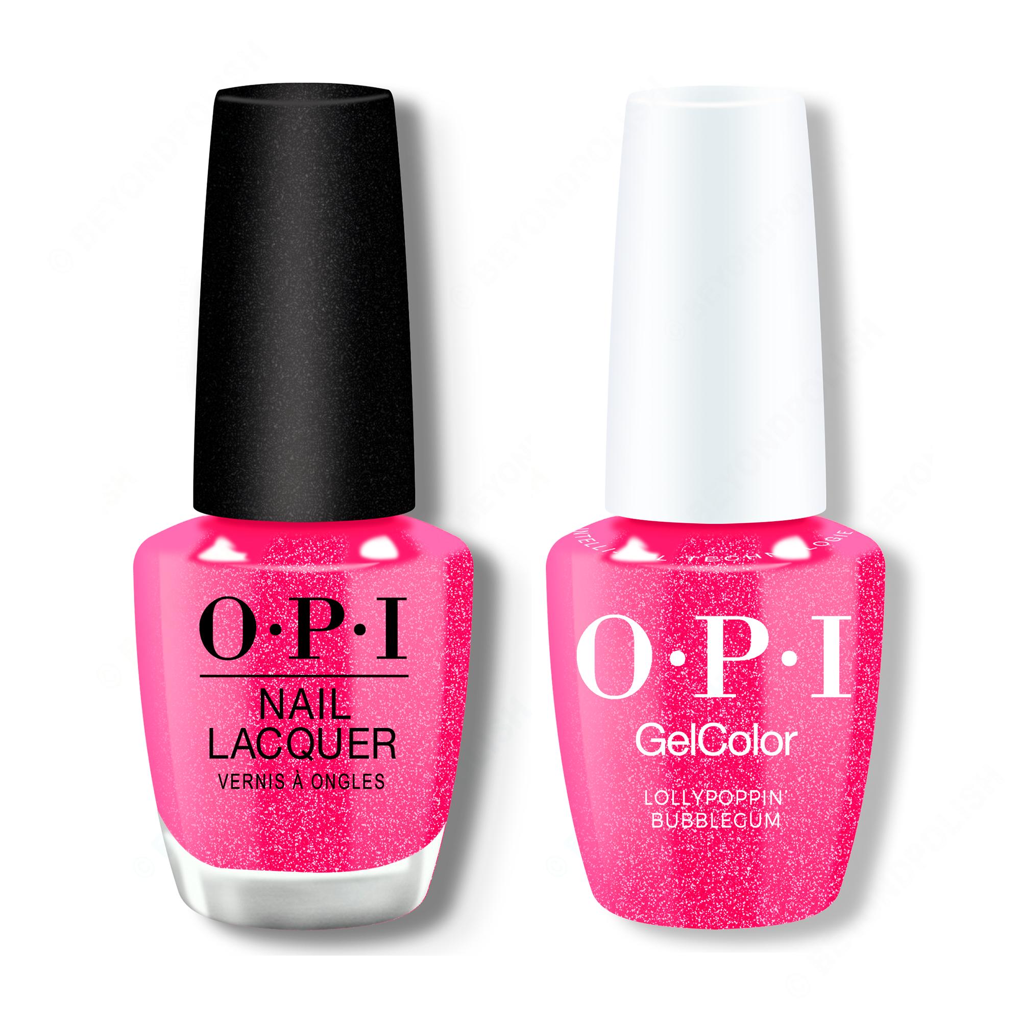 OPI - Gel & Lacquer Intelli-Gel Combo - Lollypoppin' Bubblegum - Gel & Lacquer Polish at Beyond Polish