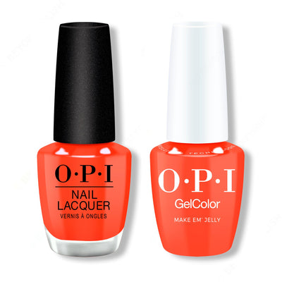 OPI - Gel & Lacquer Intelli-Gel Combo - Make ‘Em Jelly - Gel & Lacquer Polish at Beyond Polish