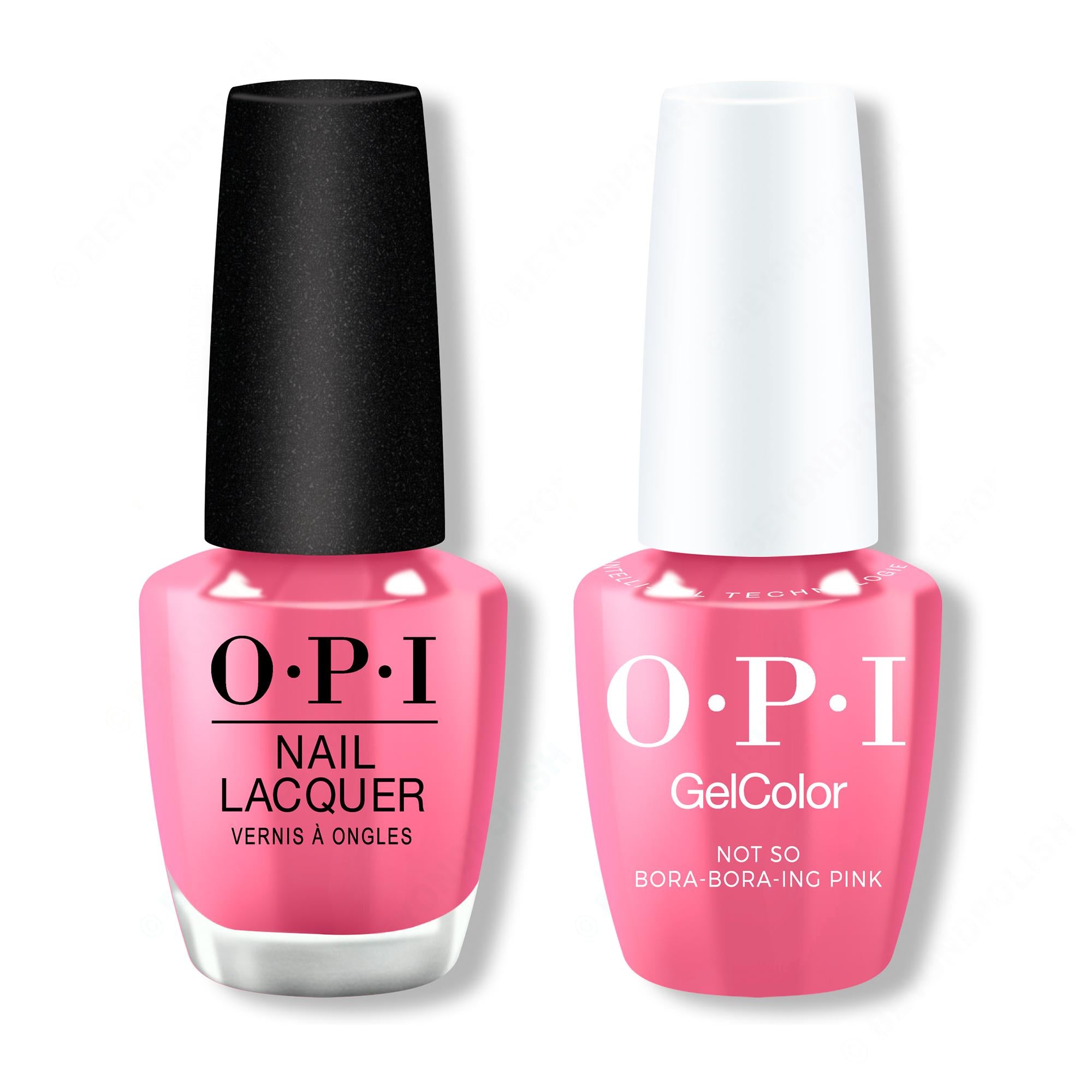 OPI - Gel & Lacquer Intelli-Gel Combo - Not So Bora-Bora-Ing Pink 0.5 Oz - Gel Polish at Beyond Polish