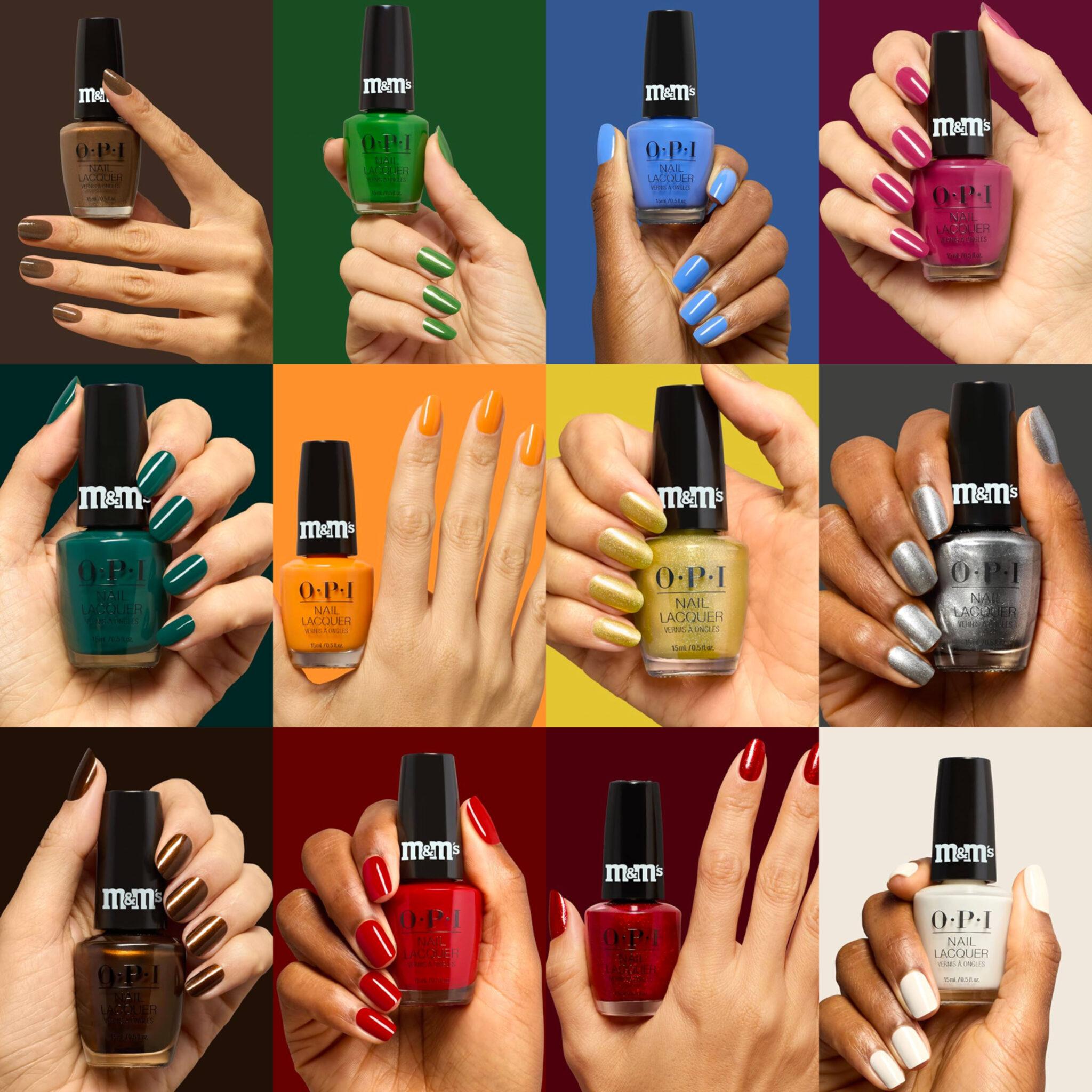 OPI x M&M's Holiday 2026 Gel and Lacquer Set | Beyond Polish