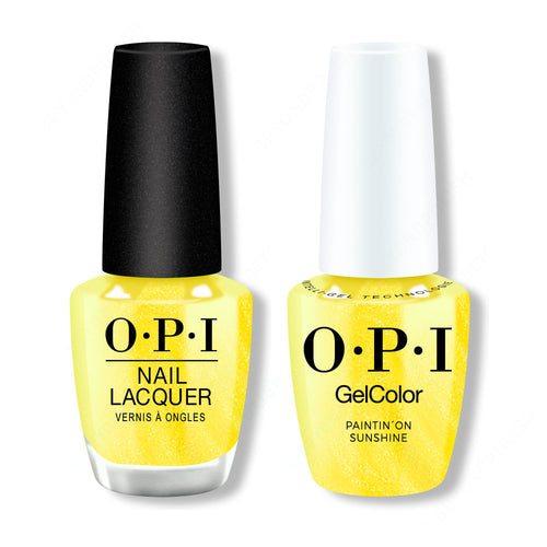 OPI - Gel & Lacquer Intelli-Gel Combo - Paintin' on Sunshine!