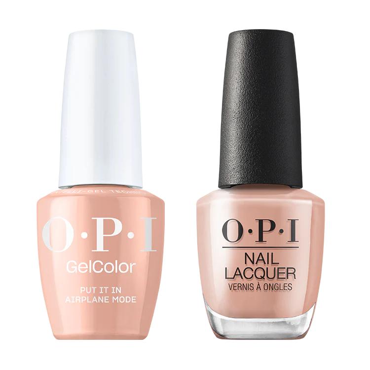 OPI - Gel & Lacquer Intelli-Gel Combo - Put It in Airplane Mode - OPIcons Spring 2026 - Gel & Lacquer Polish at Beyond Polish