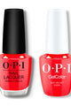 OPI - Gel & Lacquer Intelli-Gel Combo - Red Velvet Vixen - Gel & Lacquer Polish at Beyond Polish
