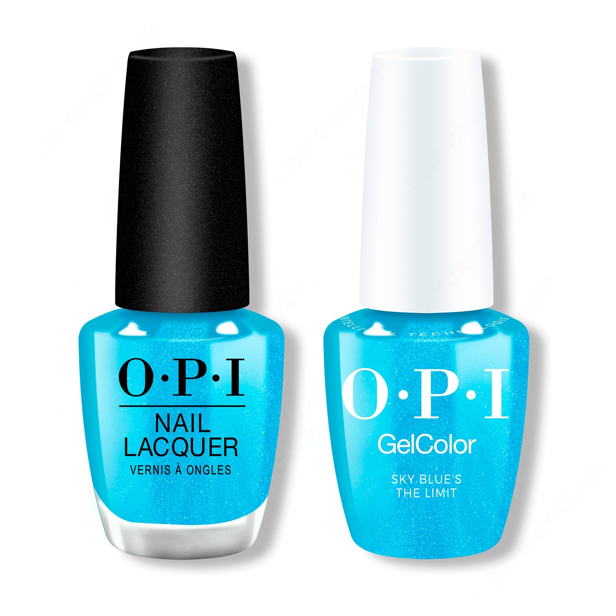 OPI - Gel & Lacquer Intelli-Gel Combo - Sky Blue's the Limit - Gel & Lacquer Polish at Beyond Polish