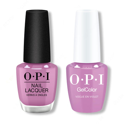 OPI - Gel & Lacquer Intelli-Gel Combo - Vogue en Violet - Gel & Lacquer Polish at Beyond Polish