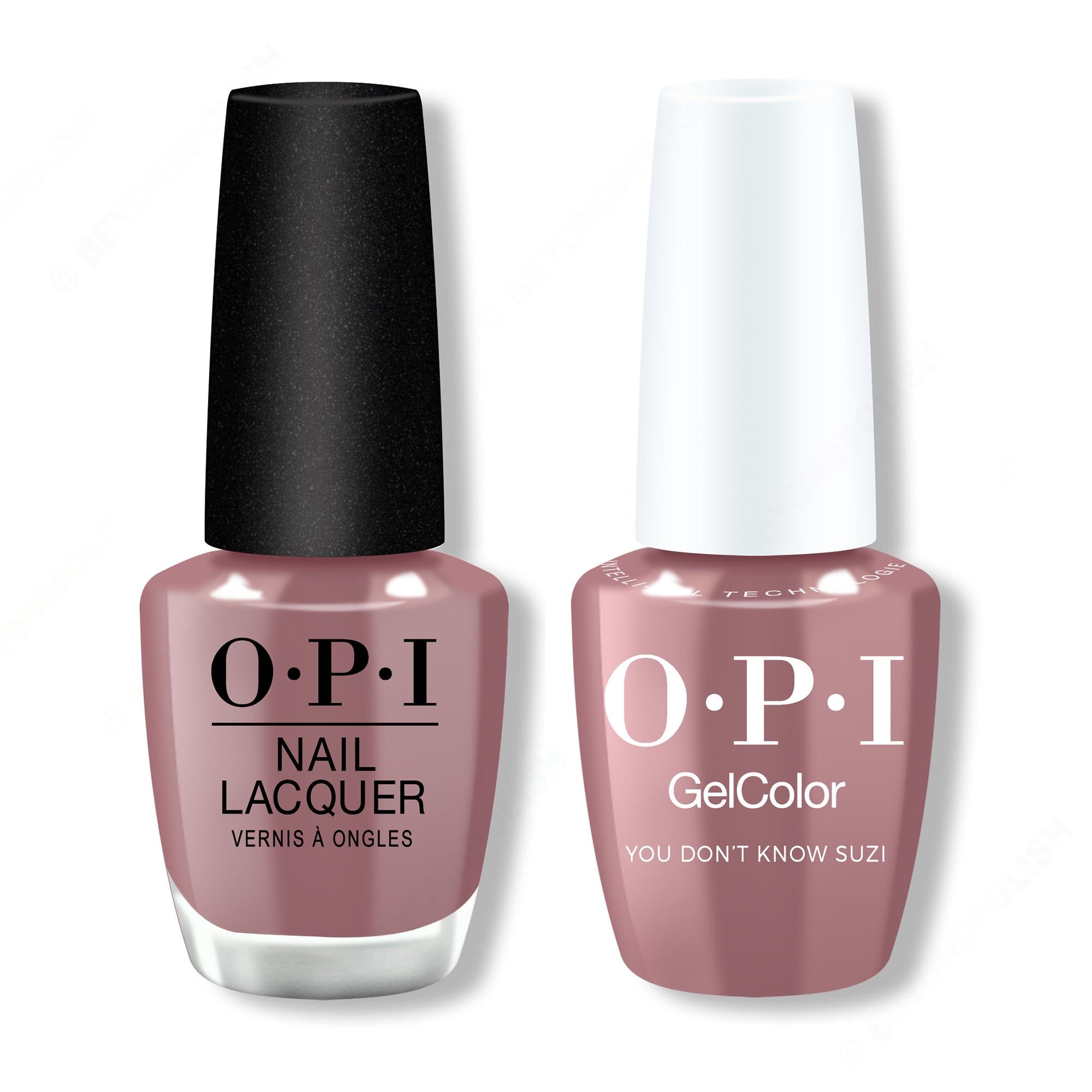 OPI - Gel & Lacquer Intelli-Gel Combo - You Don’t Know Suzi - OPIcons Spring 2026 - Gel & Lacquer Polish at Beyond Polish