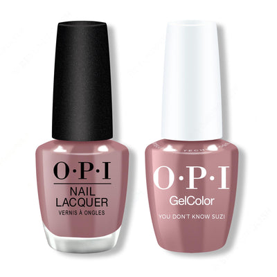 OPI - Gel & Lacquer Intelli-Gel Combo - You Don’t Know Suzi - OPIcons Spring 2026 - Gel & Lacquer Polish at Beyond Polish