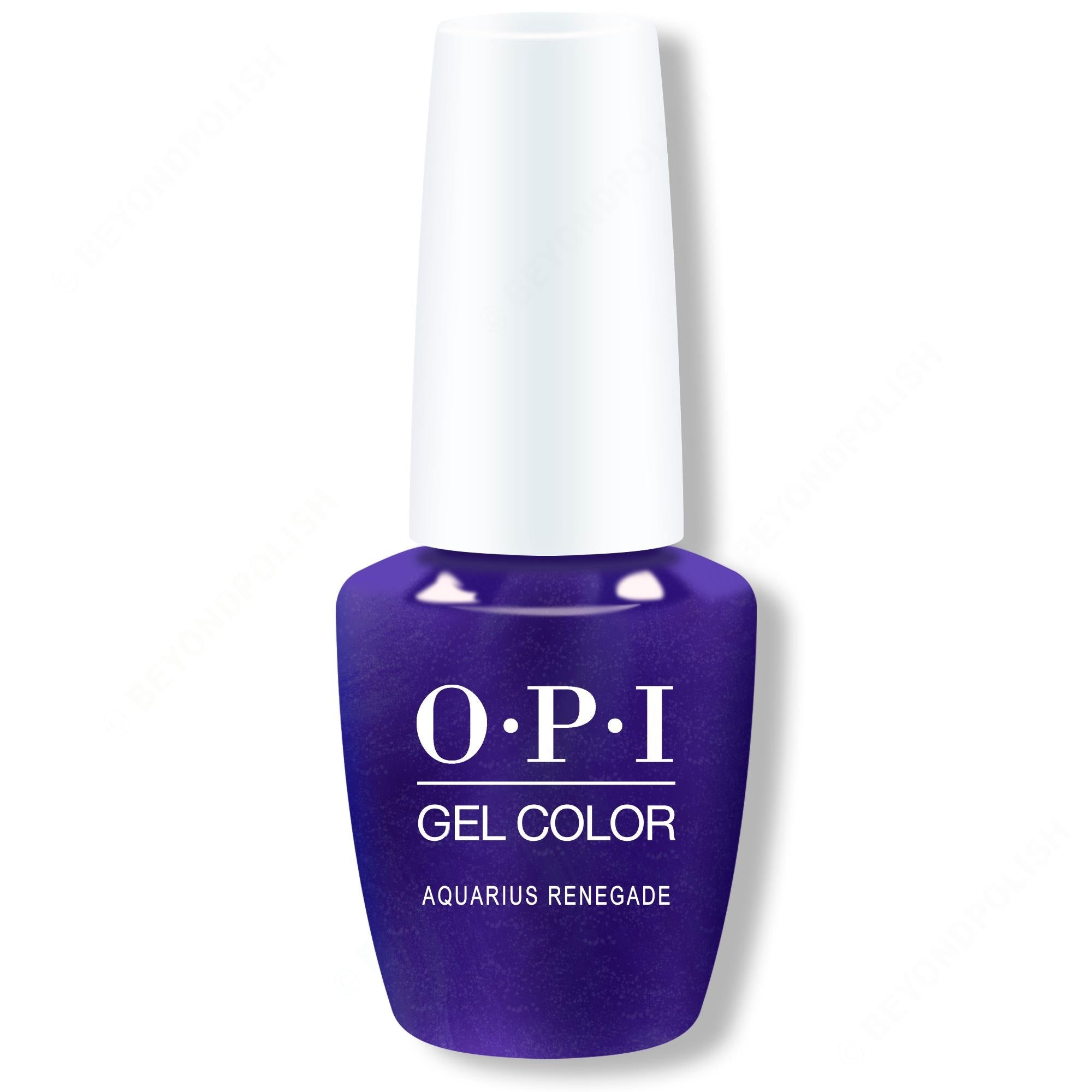 OPI GelColor - Aquarius Renegade 0.5 oz - #GCH021 - Gel Polish at Beyond Polish