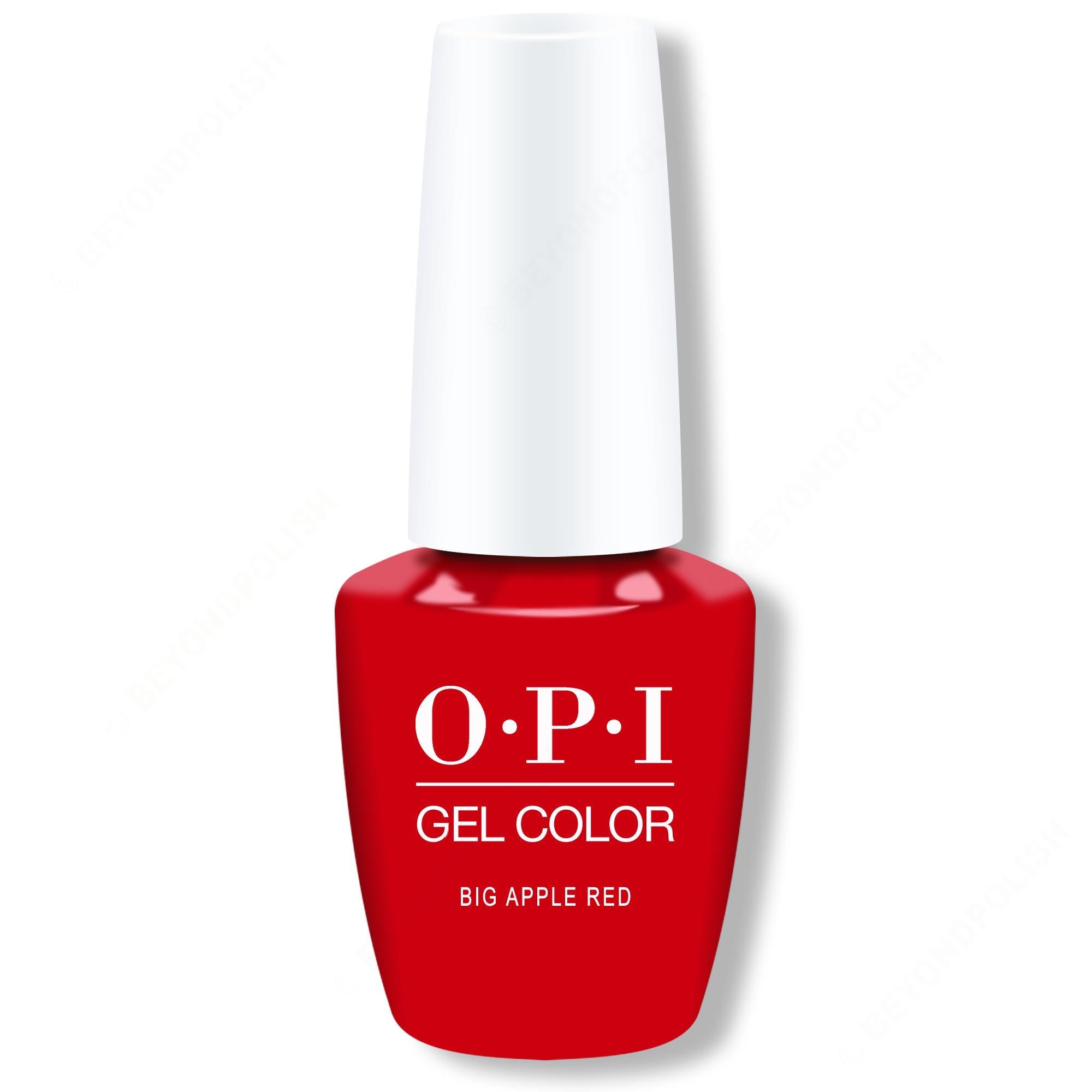 OPI GelColor - Big Apple Red 0.5 oz - #GCN25 - Gel Polish at Beyond Polish
