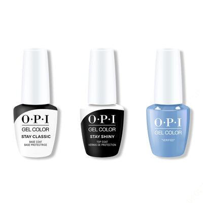 OPI GelColor Combo - Stay Classic Base, Shiny Top & *Verified* - Gel Polish at Beyond Polish