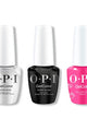 OPI GelColor Combo - Super Base, Super Gloss Top & Follow Your Heart - Gel Polish at Beyond Polish