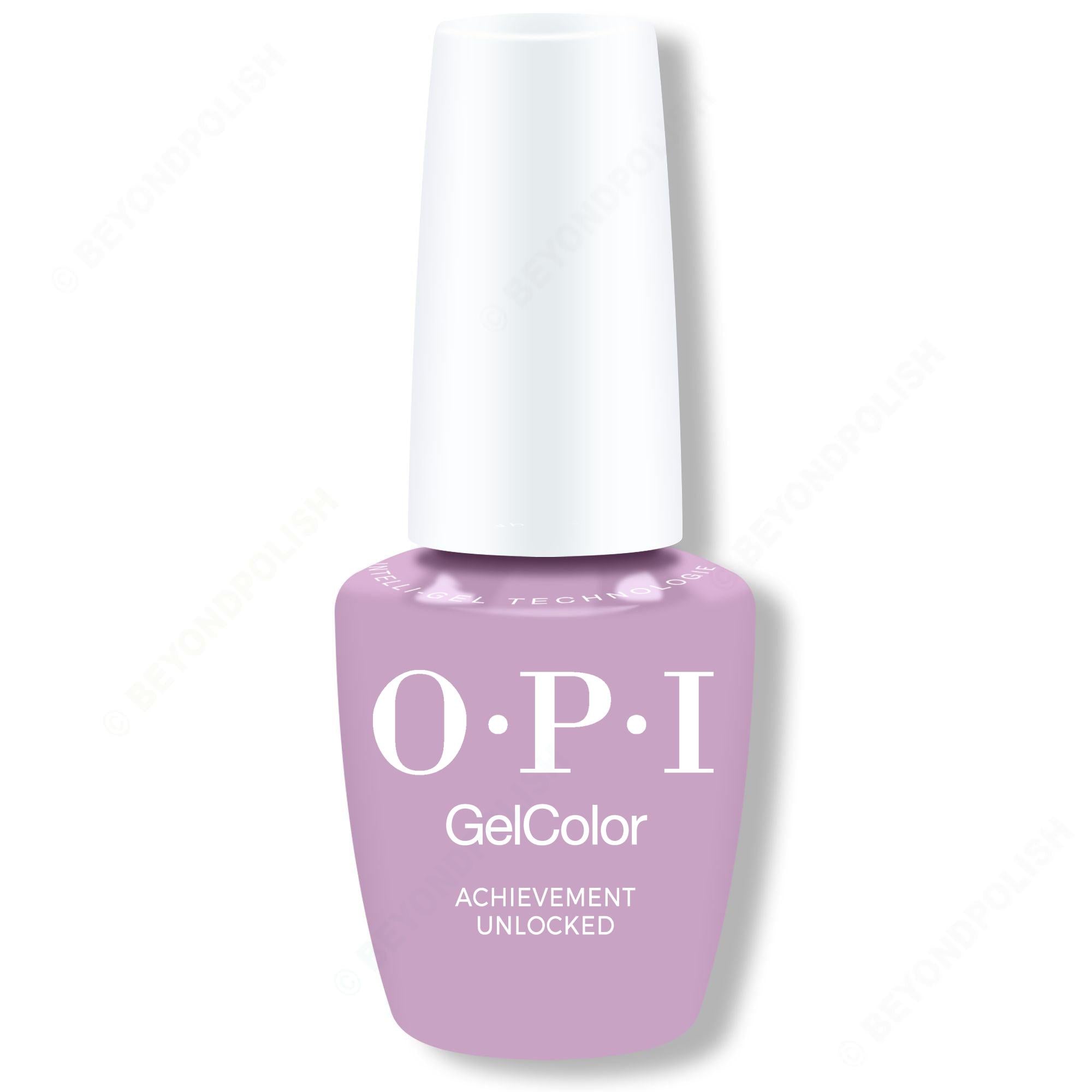 OPI GelColor Intelli-Gel - Achievement Unlocked 0.5 oz - Gel Polish at Beyond Polish
