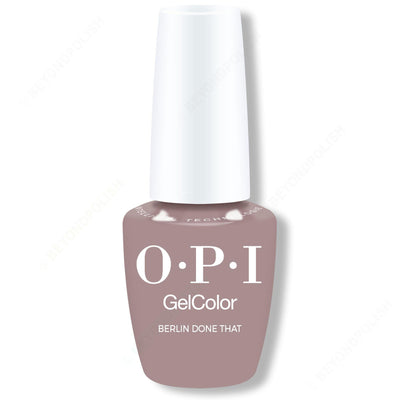OPI GelColor Intelli-Gel - Berlin Done That 0.5 oz - Gel Polish at Beyond Polish