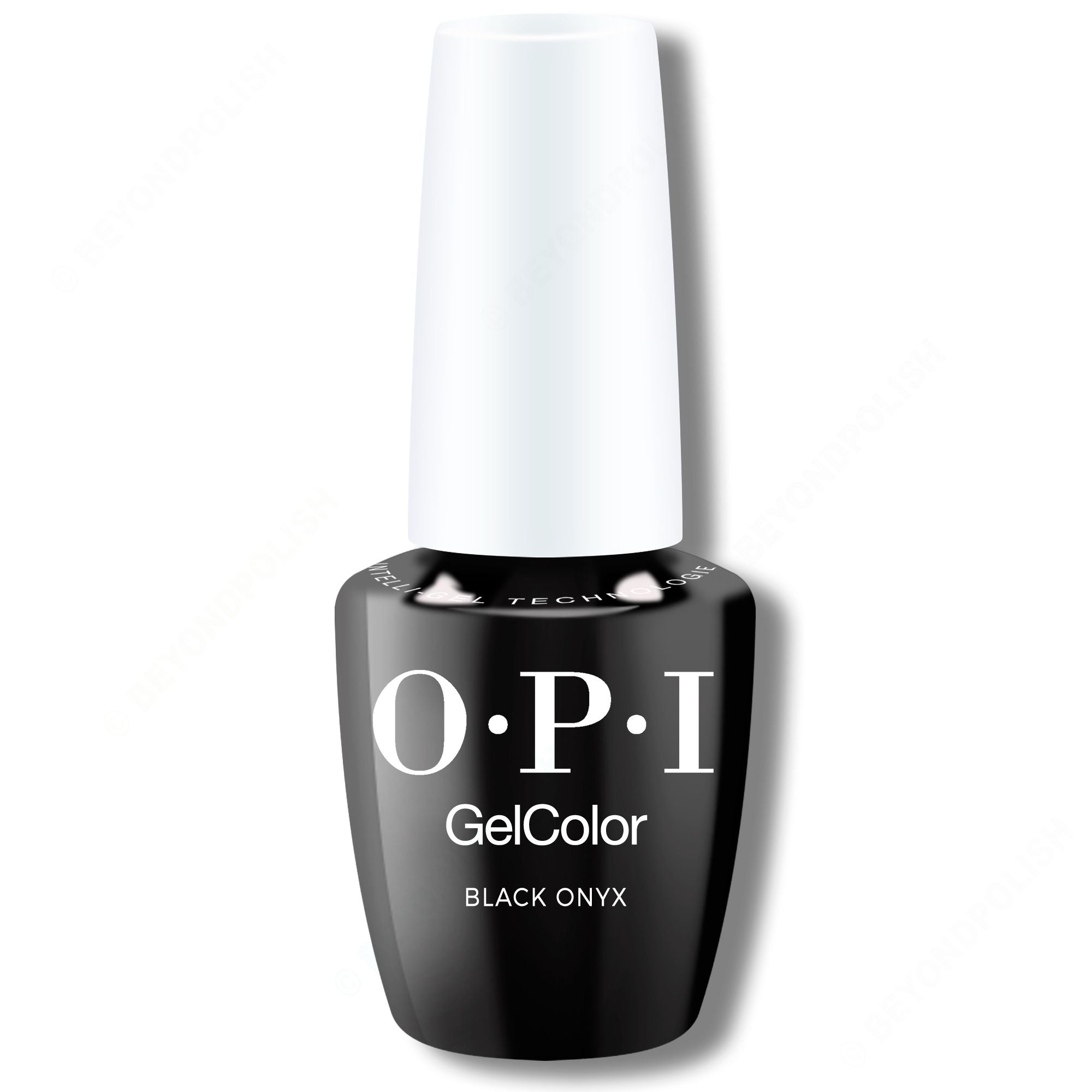 OPI GelColor Intelli-Gel - Black Onyx 0.5 oz - #GCT02 - Gel Polish at Beyond Polish