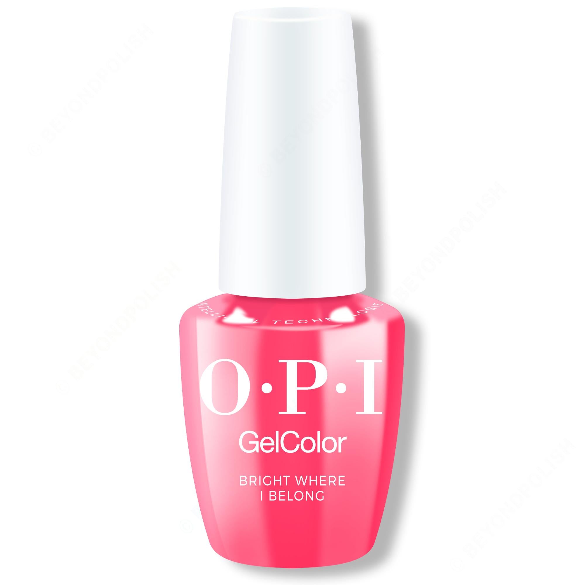 OPI GelColor Intelli-Gel - Bright Where I Belong! 0.5 oz - Gel Polish at Beyond Polish
