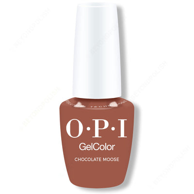 OPI GelColor Intelli-Gel - Chocolate Moose 0.5 oz - Gel Polish at Beyond Polish