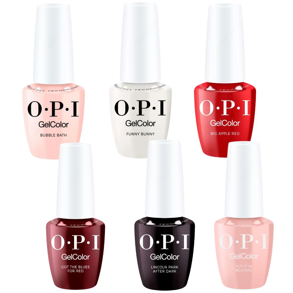 OPI GelColor Intelli-Gel Combo - Best Sellers 6-Pc Set - Gel Polish at Beyond Polish