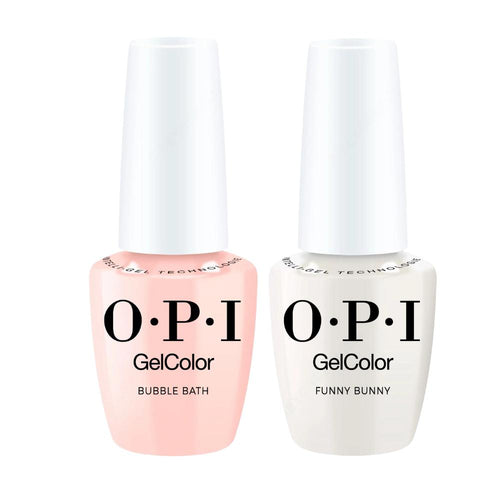 OPI GelColor Intelli-Gel Combo - Bubble Bath & Funny Bunny 2-Pc Set - Gel Polish at Beyond Polish