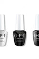 OPI GelColor Intelli-Gel Combo - Super Base Coat, Super Gloss Top Coat & Black Onyx - Gel Polish at Beyond Polish