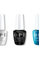 OPI GelColor Intelli-Gel Combo - Super Base Coat, Super Gloss Top Coat & Duomo Days, Isola Nights - Gel Polish at Beyond Polish