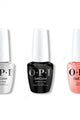OPI GelColor Intelli-Gel Combo - Super Base Coat, Super Gloss Top Coat & Flex On The Beach - Gel Polish at Beyond Polish