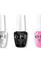 OPI GelColor Intelli-Gel Combo - Super Base Coat, Super Gloss Top Coat & Makeout-Side - Gel Polish at Beyond Polish