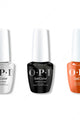 OPI GelColor Intelli-Gel Combo - Super Base Coat, Super Gloss Top Coat & My Italian is a Little Rusty - Gel Polish at Beyond Polish