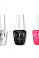 OPI GelColor Intelli-Gel Combo - Super Base Coat, Super Gloss Top Coat & Pompeii Pink - OPIcons Spring 2026 - Gel Polish at Beyond Polish