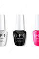 OPI GelColor Intelli-Gel Combo - Super Base Coat, Super Gloss Top Coat & Pompeii Purple - Gel Polish at Beyond Polish