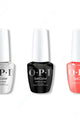 OPI GelColor Intelli-Gel Combo - Super Base Coat, Super Gloss Top Coat & Shrimp Cocktail - OPIcons Spring 2026 - Gel Polish at Beyond Polish