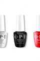 OPI GelColor Intelli-Gel Combo - Super Base Coat, Super Gloss Top Coat & The Thrill of Brazil - Gel Polish at Beyond Polish