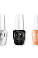 OPI GelColor Intelli-Gel Combo - Super Base Coat, Super Gloss Top Coat & Your Zestination Awaits - Gel Polish at Beyond Polish