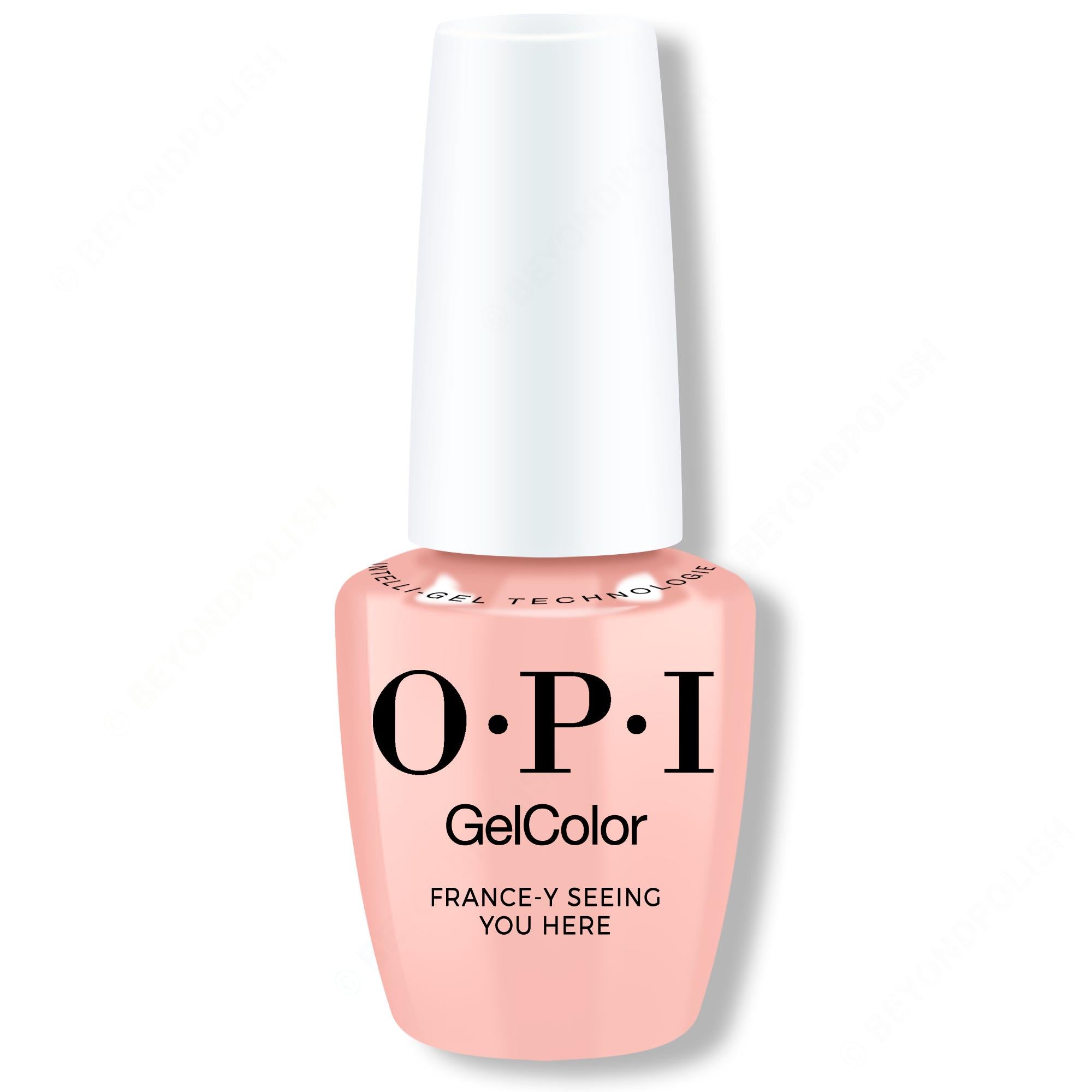 OPI GelColor Intelli-Gel - France-y Seeing You Here 0.5 oz - Gel Polish at Beyond Polish