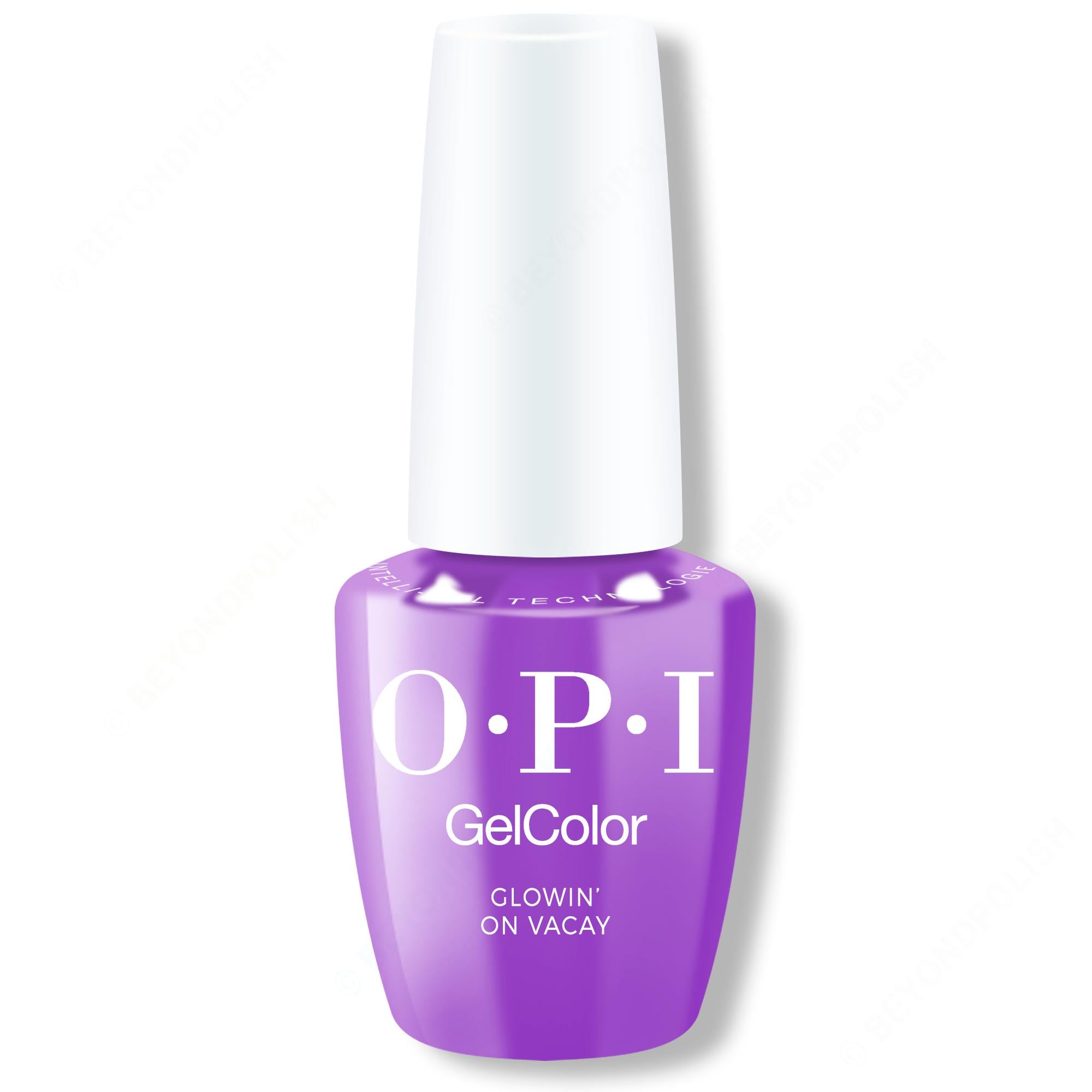 OPI GelColor Intelli-Gel - Glowin' on Vacay 0.5 oz - Gel Polish at Beyond Polish