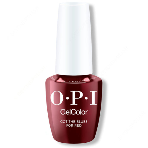 OPI GelColor Intelli-Gel - Got the Blues for Red 0.5 oz - #GCW52